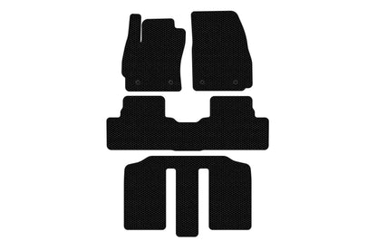 Rubber floor mats Carsuit (3 rows, black) for Mazda 5 2010-2018 - image 1