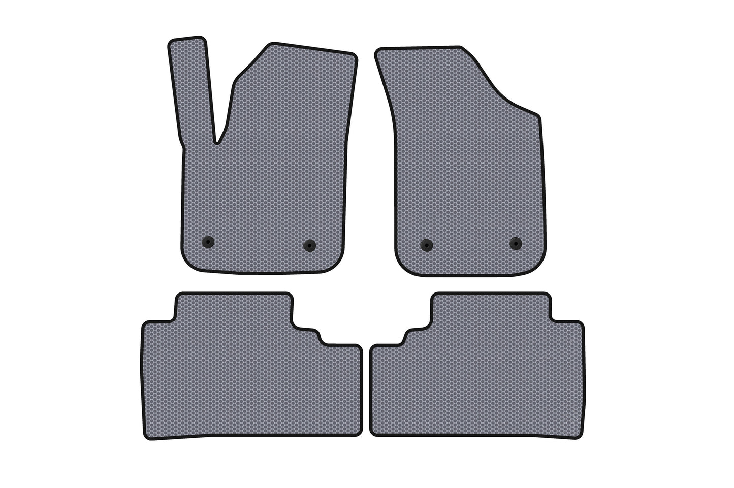 Rubber Floor Mats Carsuit (Gray) for Buick Envision 2014-2020 - image 1