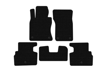 Rubber Floor Mats Carsuit (SD, Black) for Infiniti Q50/Q60 2013-2024 - image 1