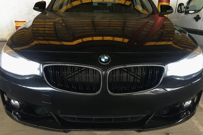 M-Look Kidney Grilles (for F34, Gloss Black with Chrome Trim) for BMW 3 Series F34 2013–2020 - image 1