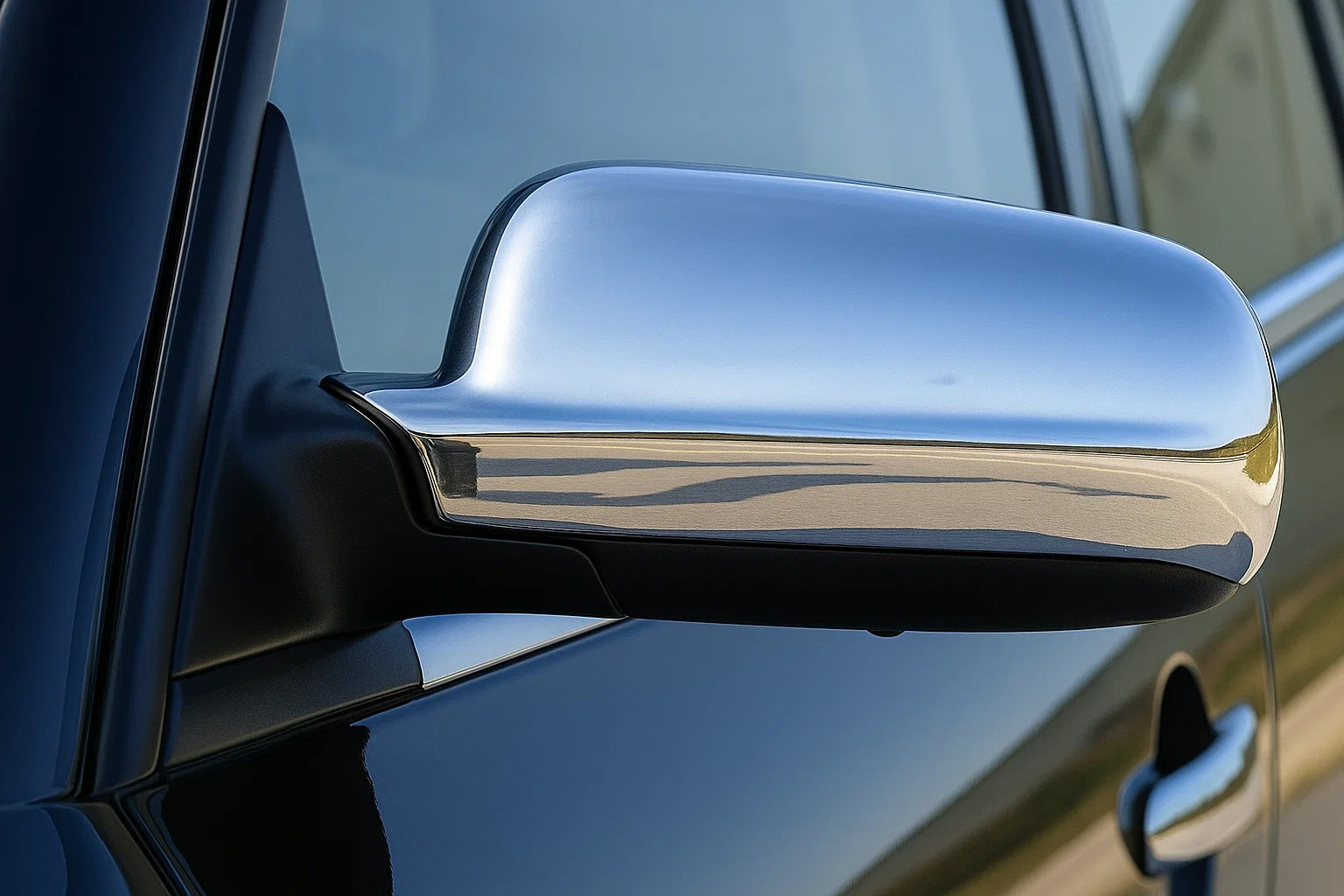 Mirror Covers (2 pcs, plastic) for Seat Toledo 2000-2005 - image 3