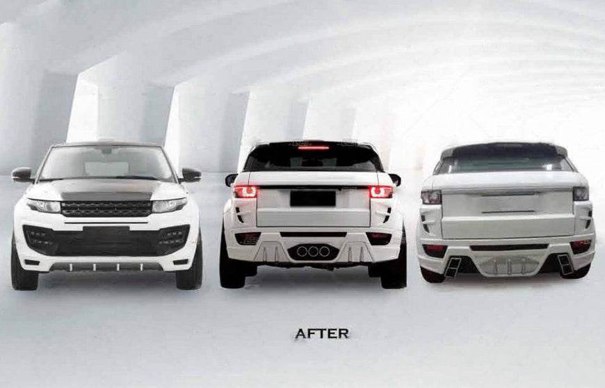 Tuning body kit (BodyKit-2) for Range Rover Evoque 2012-2018 - Reelken Auto