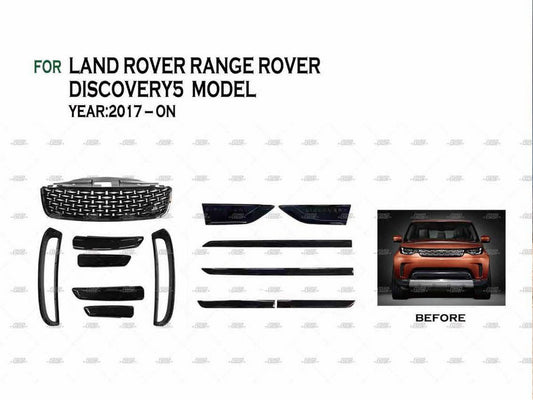Tuning Body Kit Set (BodyKit-1) for Land Rover Discovery V 2017- - image 2