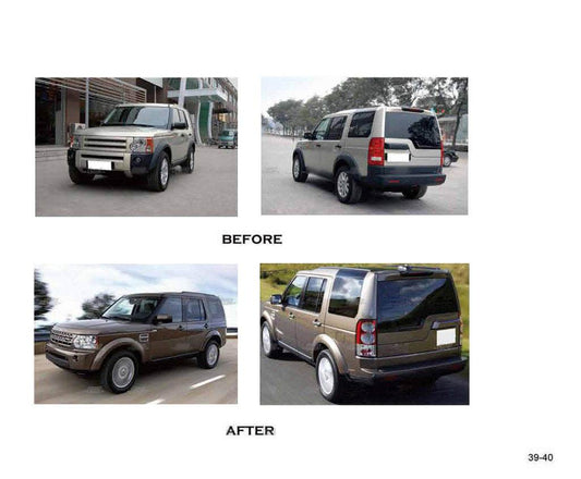 Discovery 4 restyling kit for Land Rover Discovery III - Reelken Auto