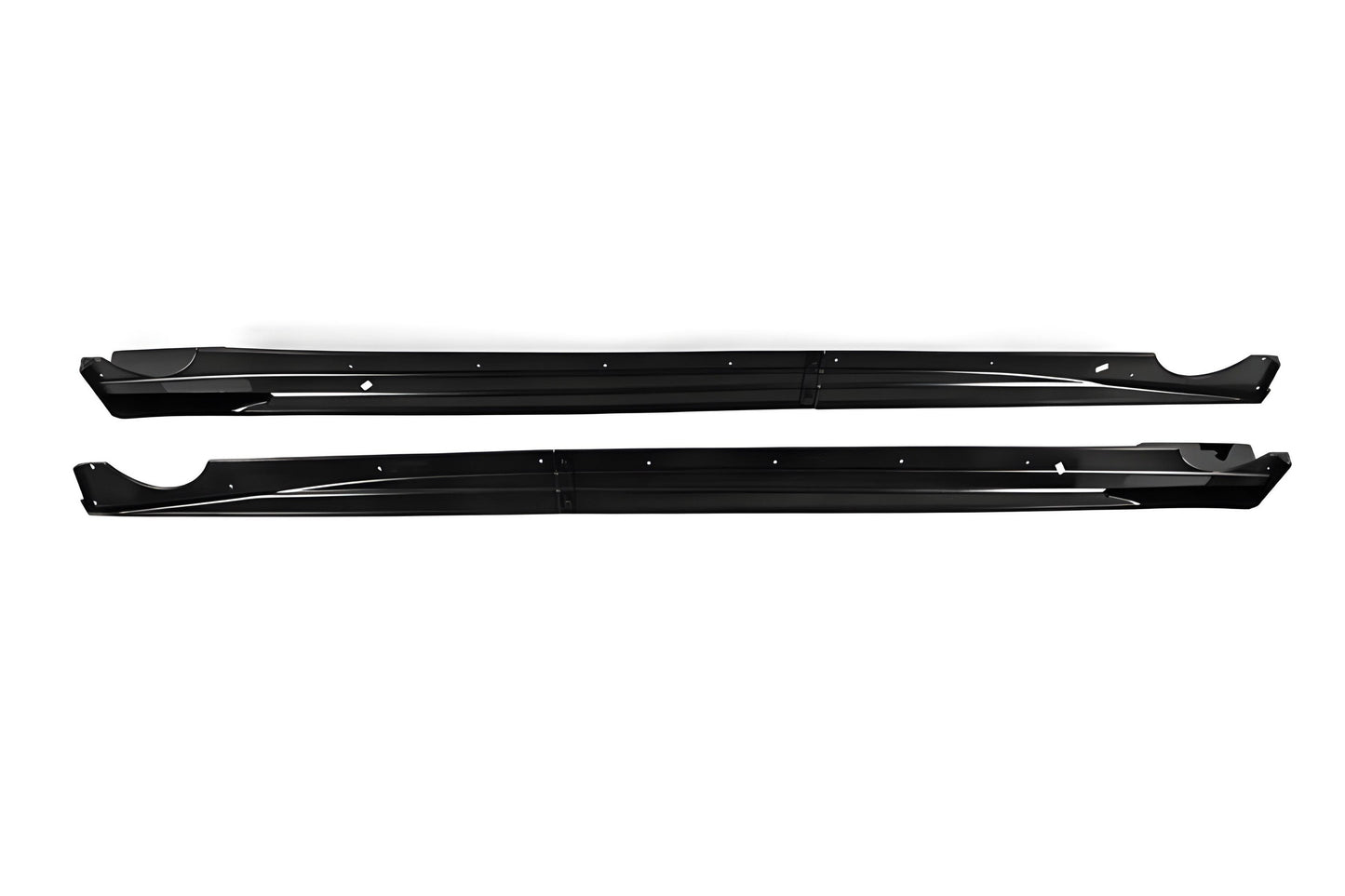 Side Skirts Paradigm Black Knight V1 for BMW X7 G07 2019- - image 4