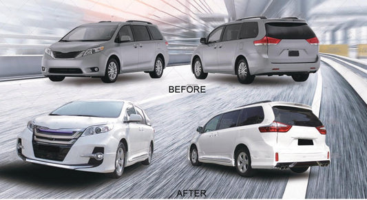GBT Body Kit for Toyota Sienna 2010-2020 - image 2
