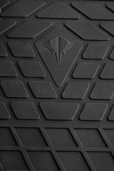 Rubber mats (4 PCs, Premium Stingray) for Land Rover Discovery V - Reelken Auto