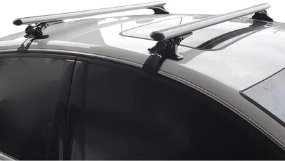 Clearance! Roof rack for smooth roof Oluksuz V4 (chrome, pair) - image 3