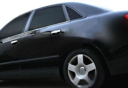 Covers for handles (4 pcs., Stainless steel.) for Audi A4 B6 2000-2004 - Reelken Auto