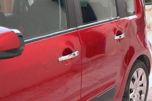 Covers for handles (4 pieces, stainless steel.) for Citroen C-3 Picasso 2010-2017 - image 1