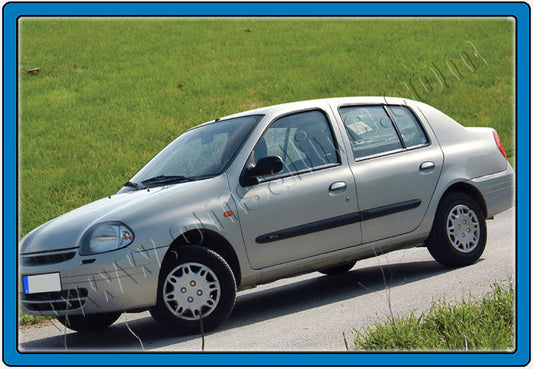 Pads on handles (stainless) for Renault Clio II 1998-2005 - image 2