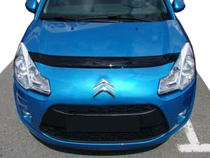 Hood deflector (VIP) for Citroen C-3 2009-2016 - Reelken Auto