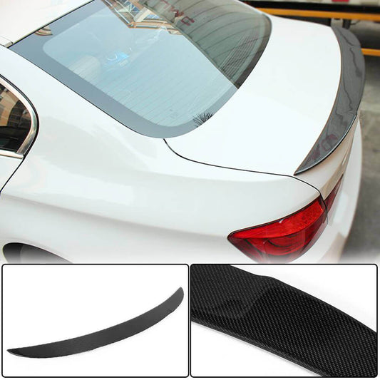 Trunk lid spoiler Carbon V2 (SD) for BMW 5 series F-10/11/07 2010-2016 - image 1