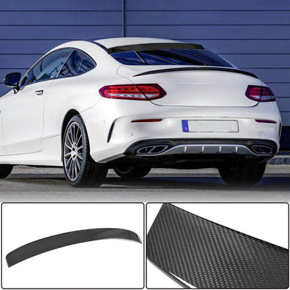 Spoiler V2 (for coupe 2015-2019, Carbon) for Mercedes C-class W205 2014-2021 - image 1