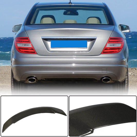 Spoiler SD V8 (Carbon) for Mercedes C-class W204 2007-2015 - image 1