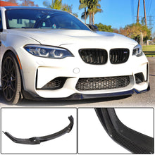 Front Bumper Lip V4 for F87 M2, Carbon for BMW 2 Series F22/F23 2014-2021 - image 1