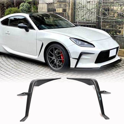 Covers on the front bumper (Carbon) for Subaru BRZ 2021- - image 1