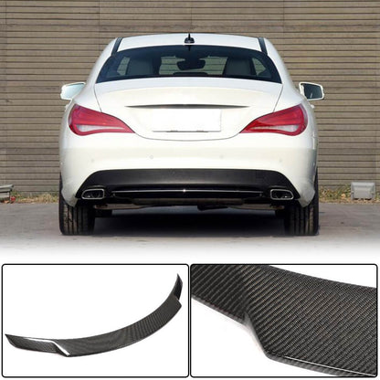 Spoiler V7 (SD, Carbon) for Mercedes CLA C117 2013-2019 - image 1