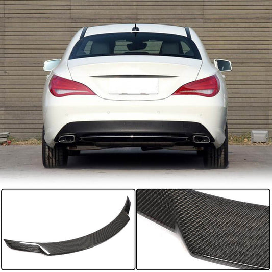 Spoiler V7 (SD, Carbon) for Mercedes CLA C117 2013-2019 - image 1