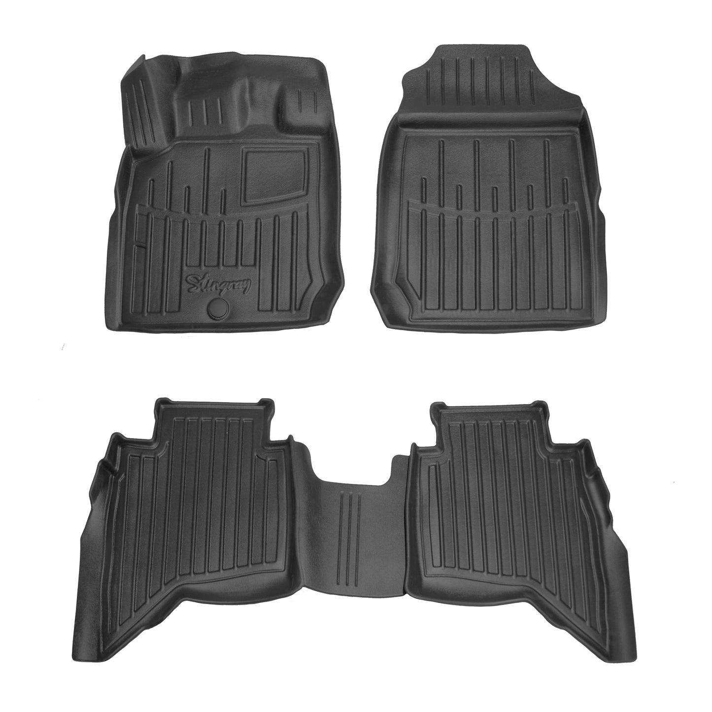 Rubber Floor Mats Stingray 3D (5 pcs) for Isuzu D-Max 2019- - image 1