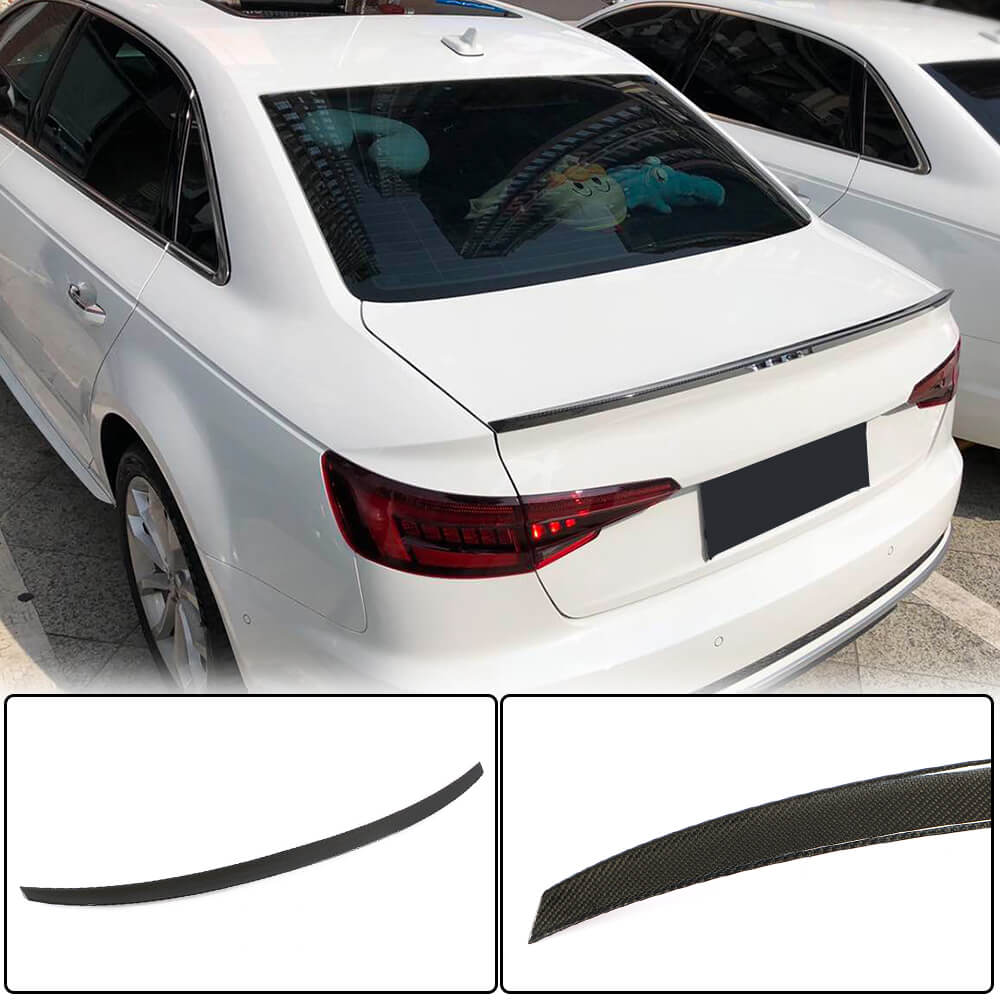 V7 Spoiler (for Sedan, Carbon) for Audi A4 B9 2015-2024 - image 1