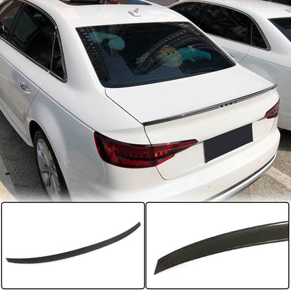 V7 Spoiler (for Sedan, Carbon) for Audi A4 B9 2015-2024 - image 1