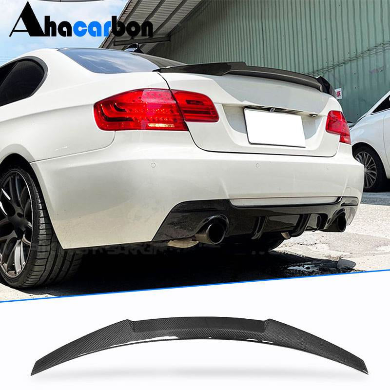 M4-Style V2 Spoiler (for E92, Carbon) for BMW 3 Series E-90/91/92/93 2005-2011 - image 1