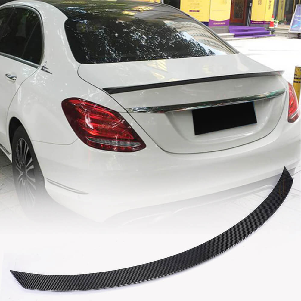 Spoiler V10 (for SD 2015-2019, Carbon) for Mercedes C-class W205 2014-2021 - image 1