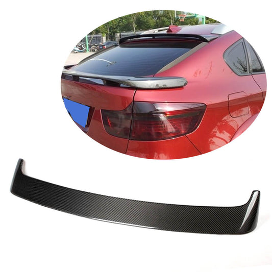 Rear Roof Spoiler Carbon Fiber for BMW X6 E-71 2008-2014 - image 1
