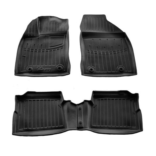 Stingray 3D Rubber Floor Mats (4 pcs) for Lexus CT200H 2011-2022 - image 1