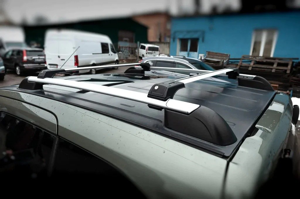 Roof rack cross bars for standard roof rails Skybar V1 (2 pcs) for Toyota Land Cruiser Prado 150 2009-2023 - image 1