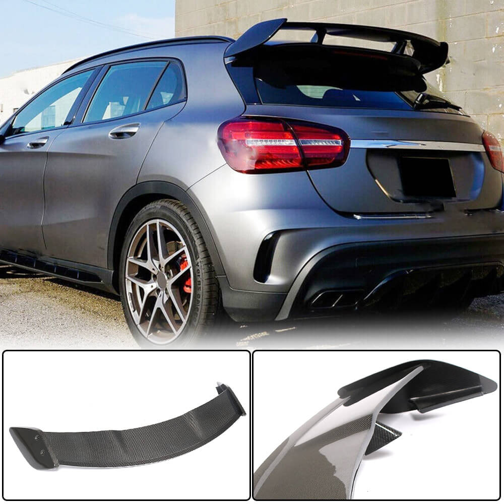 Spoiler V2 (Carbon) for Mercedes GLA X156 2014-2019 - image 1