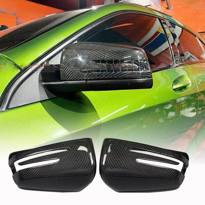Carbon Mirror Covers for Mercedes C-class W204 2007-2015 - image 1