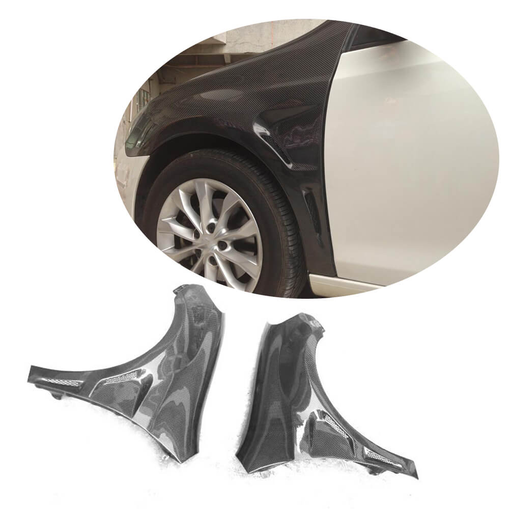 Fenders (for HB 2010-2013, Carbon) for Volkswagen Golf 6 2008-2014 - image 1