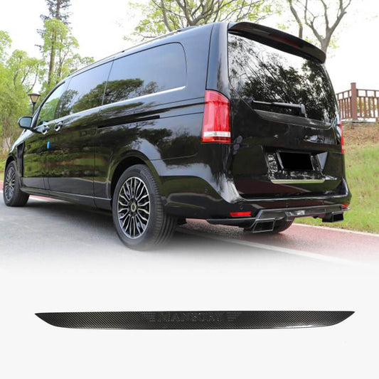 Lower spoiler (Dry carbon) for Mercedes Vito / V-class W447 2014↗ year - image 1