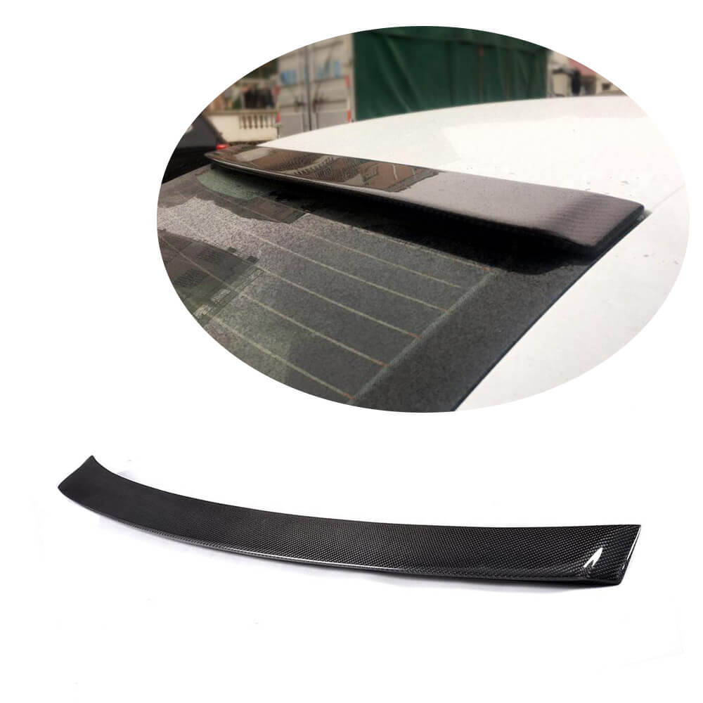 Rear Window Spoiler V2 (for Sedan, Carbon) for Audi A3 2012-2020 - image 1