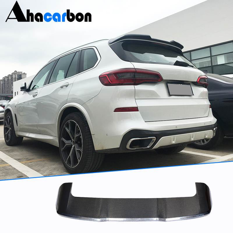 Rear window spoiler V1 (Natural carbon) for BMW X5 G05 2019- - image 2