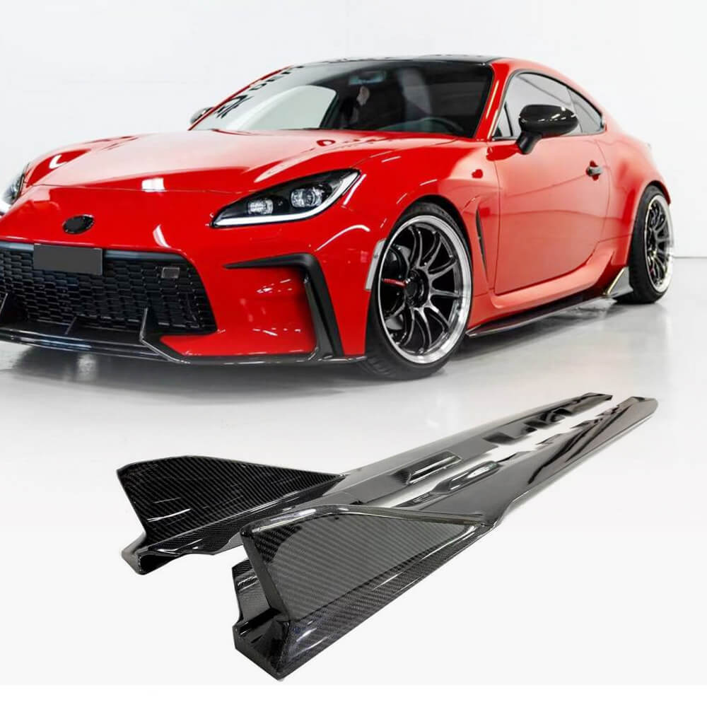 Side sills V3 (Carbon) for Subaru BRZ 2021- - image 1