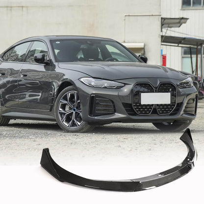Front Bumper Lip V1 for G26 M-Sport, Carbon for BMW 4 Series G22/23/26 2020- - image 1