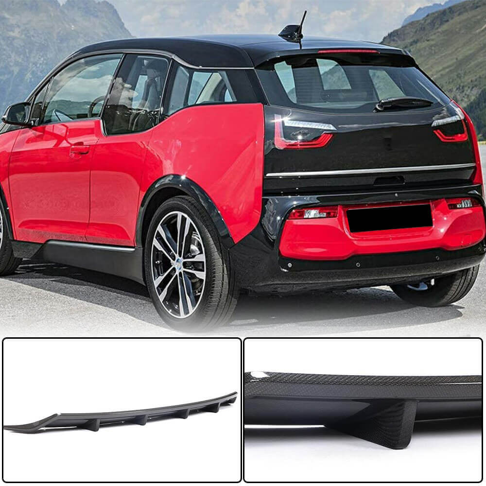 Rear Bumper Diffuser (Carbon) for BMW I3 2013-2022 - image 1
