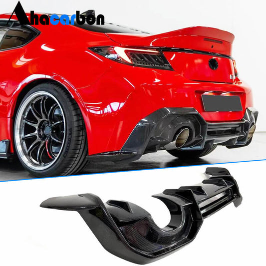 Rear bumper diffuser V3 (2021-2023, Carbon) for Subaru BRZ 2021- - image 1