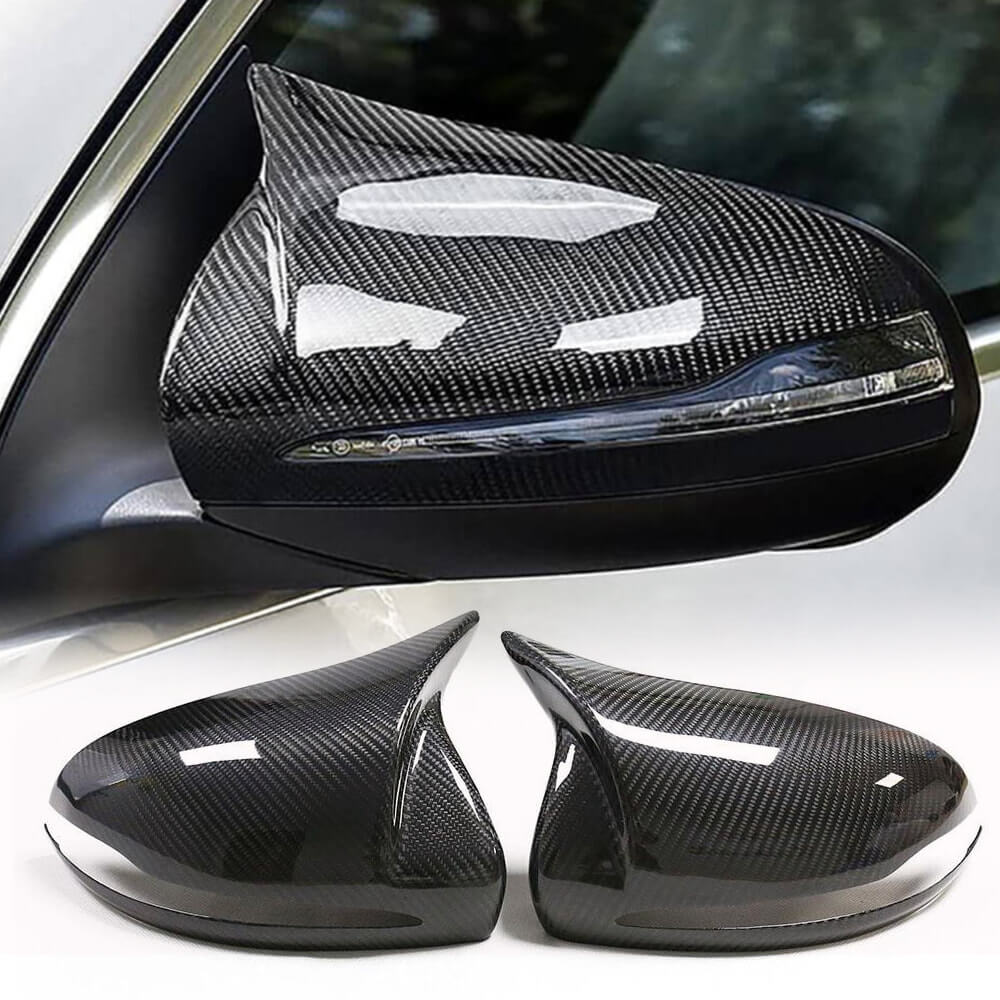 Mirror Covers V2 (2014-2017, Dry Carbon) for Mercedes S-сlass W222 2013-2022 - image 1