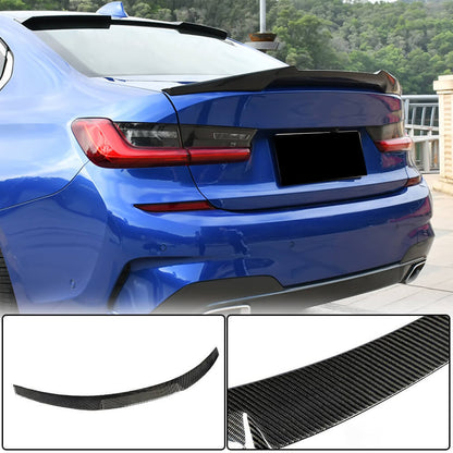 M4-Style V1 Spoiler (for G20/G80, Carbon) for BMW 3 Series G20/21 2018- - image 1