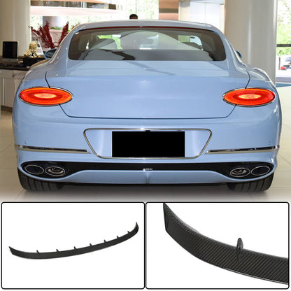 Rear Trunk Spoiler Dry Carbon Fiber for Bentley Continental GT 2018-2024 - image 1