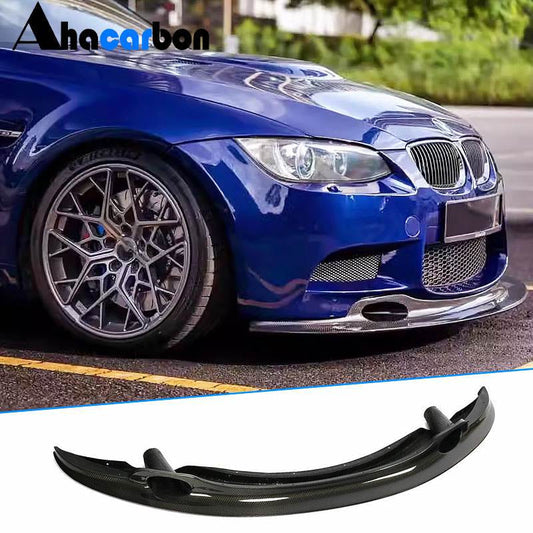 Front Bumper Lip Carbon Fiber V1 (for M3) for BMW 3 series E-90/91/92/93 2005-2011 - image 1