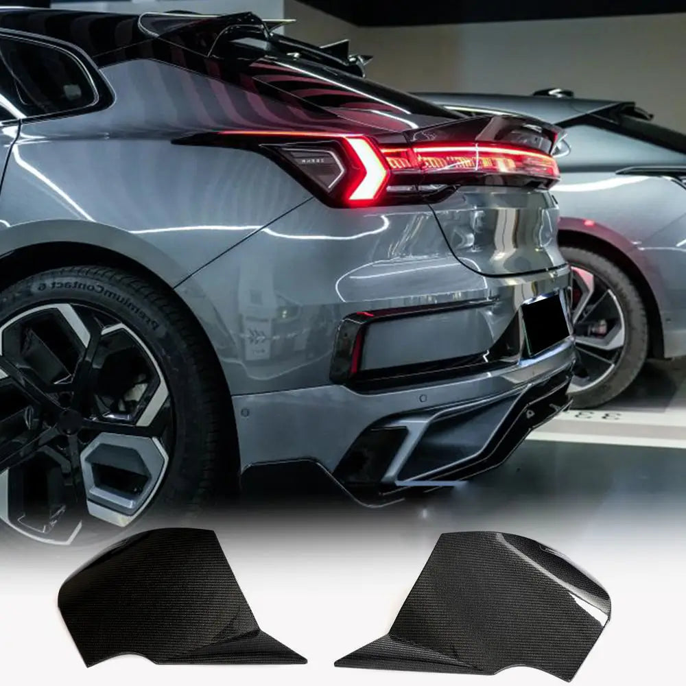 Spoiler Extensions (2021-2024, Carbon) for Zeekr 001 2021- - image 1