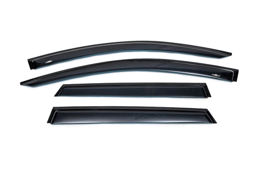 Window Deflectors Niken Luxury (4 pcs) for Ford Ranger 2022- - image 1