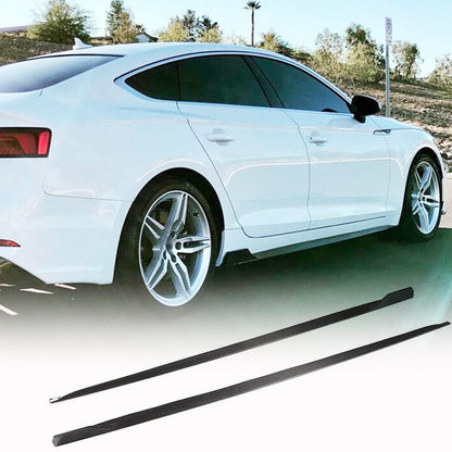 Side sills 2016-2020 V2 (for Sportback, Carbon) for Audi A5 2016-2025 - image 1