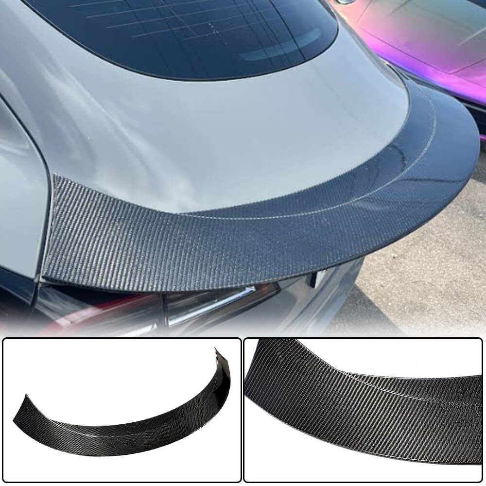 Rear Trunk Spoiler Carbon Fiber V9 (2016-2022) for Tesla Model 3 - image 1