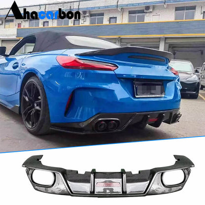 Rear Bumper Diffuser (for M-Sport, Carbon) for BMW Z4 (G29) 2018- - image 1